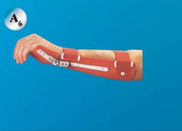 Rigid long cockup(adjustable joint): کوکاپ ترموپلاستیکی بلن