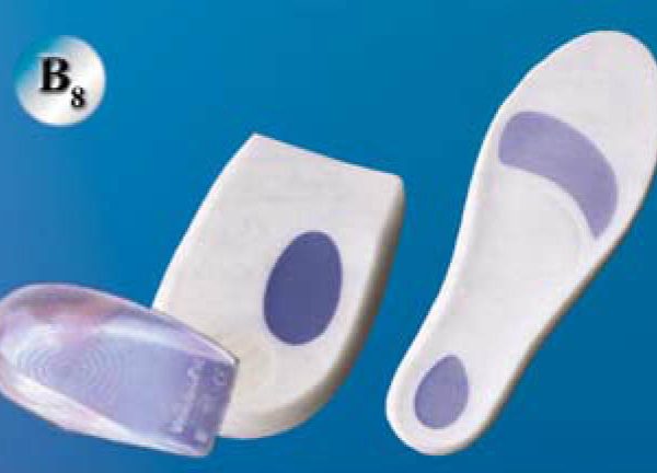 (Siliconshoe insert)silicon heel pad(B8
